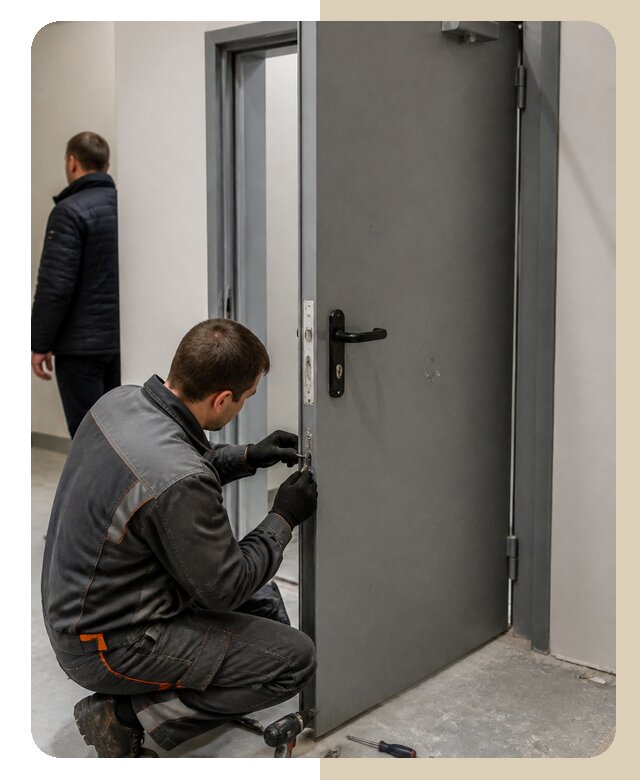 Ремонт противопожарной двери в Вичуге по цене 6603 р. | ДвериЛегко-Вчг